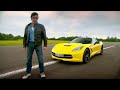 Top gear  corvette c7 vs porsche cayman gts part 1