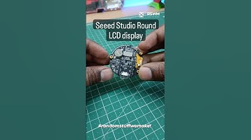@SeeedStudioSZ Round LCD display #ytshorts #shorts