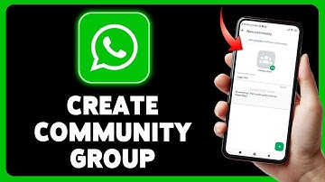 How To Create Community Group On WhatsApp 2024 | WhatsApp Community Group Chat Set Up Guide