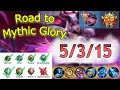 Road to Mythical Glory! | Mid Alice Full Game | MLBB | Mythic Placement Match