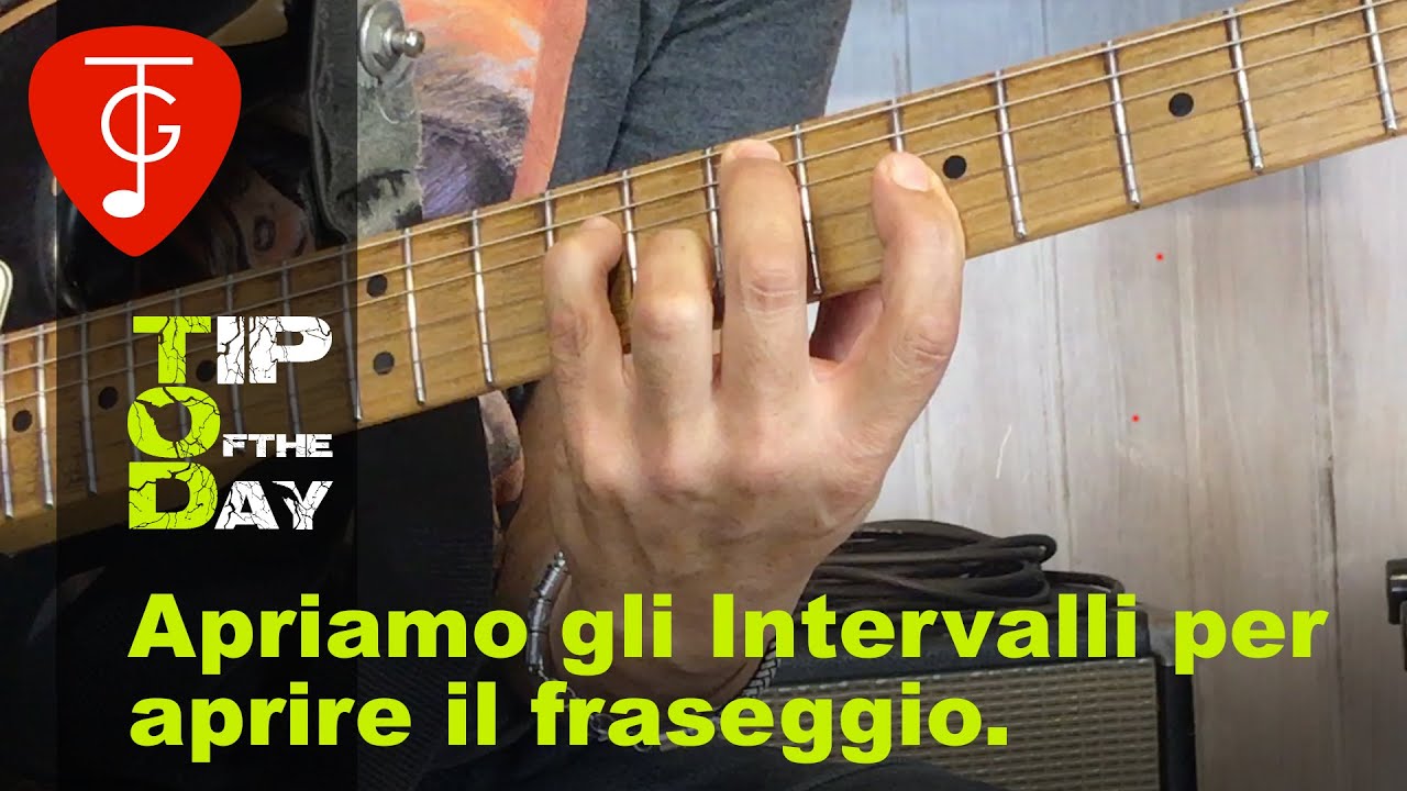 Impariamo a suonare qualcosa di diverso, apriamo gli intervalli e