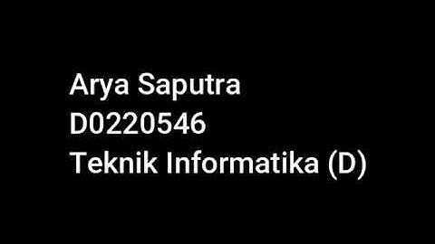 VIDEO TUTORIAL ALGORITMA RADIX SORT - ARYA SAPUTRA