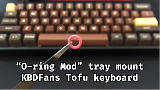O-Ring Mod your tray mount board for a softer bottom out! - YouTube