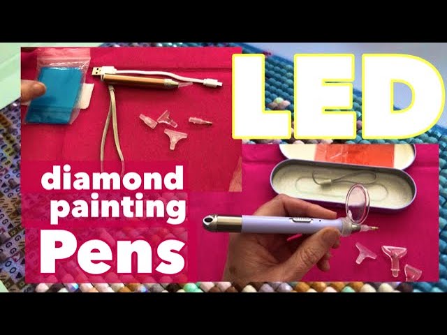 Diamond Painting USB Rechargeable Light Up Pen Review 