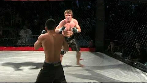 Garber vs Kia MMA Cage Fight on KWVT TV
