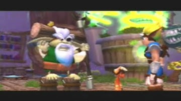 Jak & Daxter The Precursor Legacy Intro & Training Level Geyser Rock