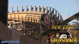 GOLD STRIKER - NOW OPEN at Californias Great America!
The time to rush is now! Come TODAY, Saturday June 1st, to experience GOLD STRIKER! The first 9,000 riders get a FREE GOLD STRIKER towel!
GOLD STRIKER - WHERE GOLD RUSH, MEETS ADRENALINE RUSH!
http://www.ACENorCal.org
http://www.facebook.com/ACENorCal
Music: Movement Proposition by Kevin MacLeod. http://www.incompetech.com GOLD STRIKER - NOW OPEN at Californias Great America!