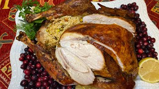 Լցոնած Հնդկահավ (գաղտնի բաղադրիչով) 💯 Thanksgiving dinner 🦃 lconac hndkahav 💯 Праздничная индейка