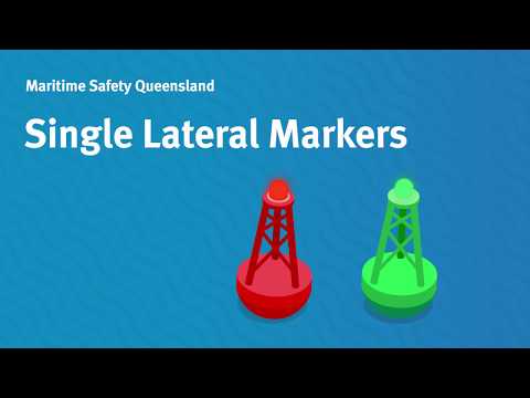 Navigating in channels - Single Lateral Markers