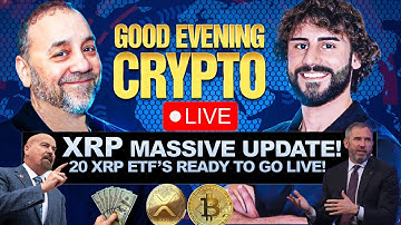 🚨 BREAKING: 20 XRP ETF FILINGS READY FOR APPROVAL! 🚨 NASDAQ CRYPTO ADOPTION & FED MASTER ACCOUNT!