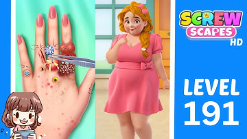 Screwscapes Level 191 Solution Walkthrough