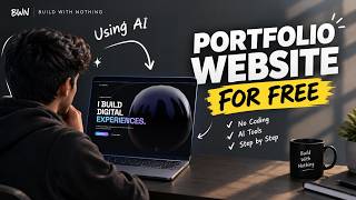 I Built a Professional Portfolio Website With AI for Free! Update