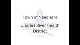 Charles River Health District Advisory Board 04/28/2026