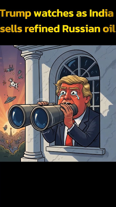 Trump cries after India sells Refined oil to Germany