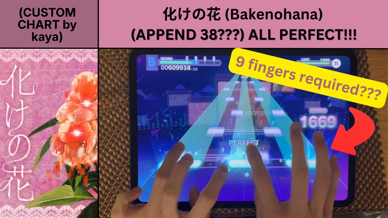 Project Sekai - Bakenohana but it's APPEND 38??? (Custom Chart
