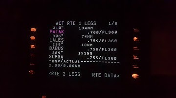 B737 MCDU Direct Waypoint