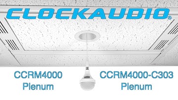 CCRM4000 & CCRM4000-C303 Plenum Installation Guide