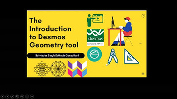 Introduction to Desmos #Geometry Tool#Tutorial-1 #Triangle and circumcentre