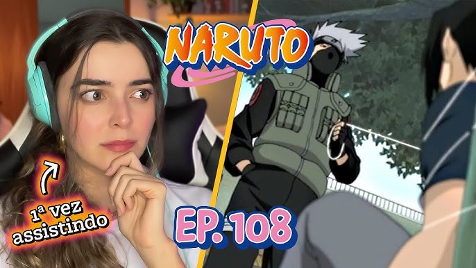 🍃Teste de sobrevivência: Passar ou Falhar (Naruto Clássico ep.4 parte 1/2)  #reacts 