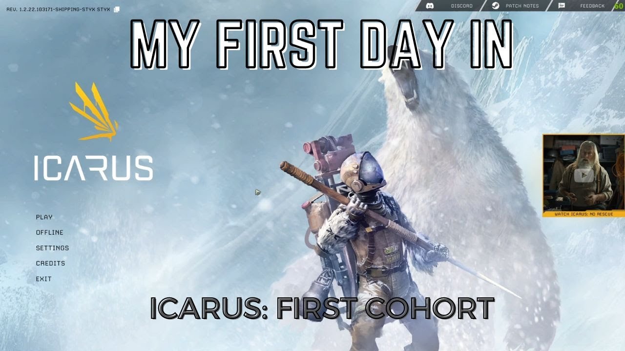 Icarus Raptors First day in Icarus: First Cohort, Open World | Raptor X | Icarus Open ...