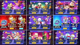 EVERY  BRAWL PASS UNLOCK SCREEN  [ Season 1 to 23 ]