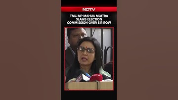 West Bengal Elections | TMC MP Mahua Moitra Slams Election Commission Over SIR Row