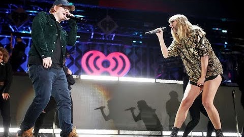 Taylor Swift - End Game ft. Ed Sheeran (iHeartRadio first live performance of this song)