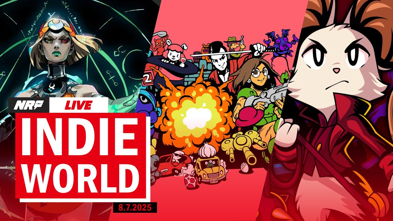 Nintendo Direct Indie World 8.7.2025 | LIVE REACTION