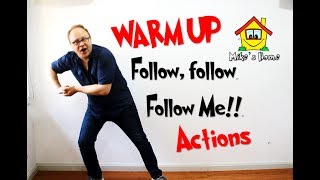 Follow, follow me  |  Warm Up ACTIONS  |  ESL Teaching Tips screenshot 1