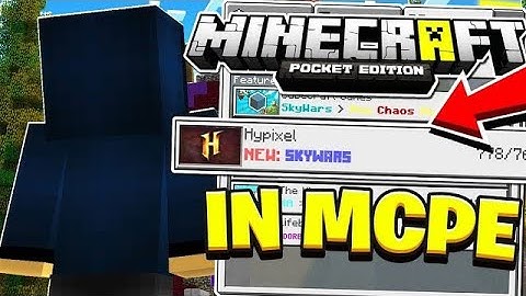 Best 2 Ways to join Hypixel on Mcpe/Android | How to join chapati gamer server | Moon craft |