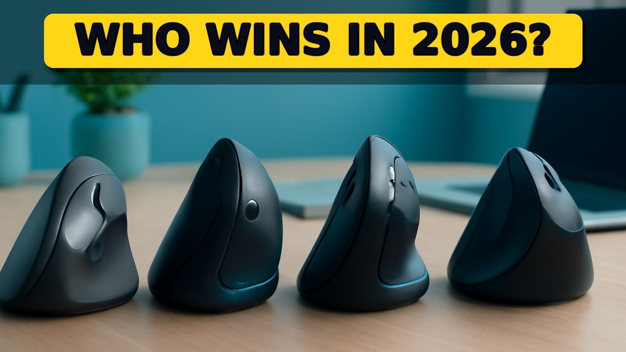 Top 5 Best Ergonomic Vertical Mouse 2026 - Comfort for Long Hours of Use