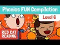 Fun Phonics | Level 6 | or, oo, oo, ng, er | How to Read | Made by Red Cat Reading