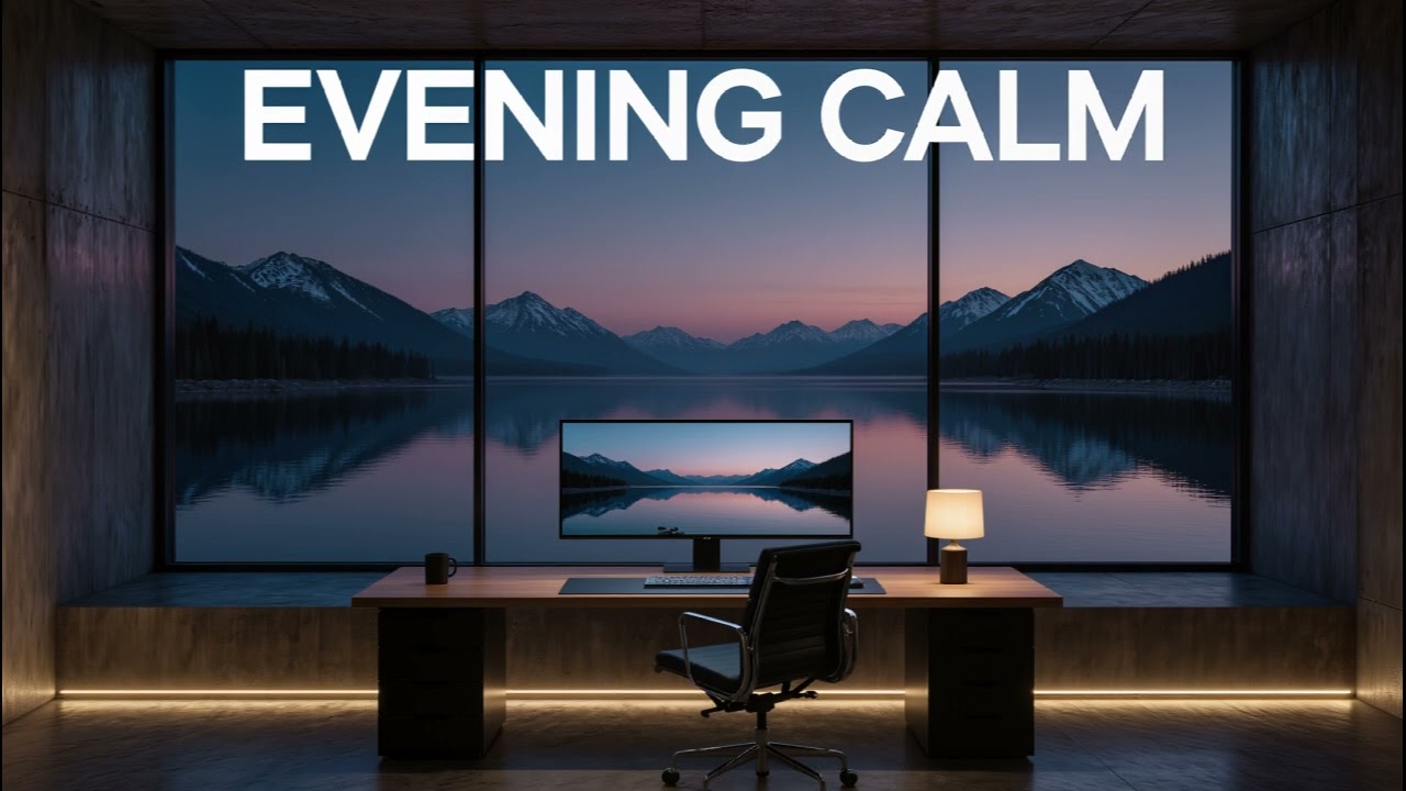 Evening Calm LoFi 🌙 Relaxing Music for Focus, Work & Unwinding