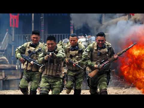 日軍用火將村民全部逼進山寨,殊不知有4個特種兵在幫助他們脫困!