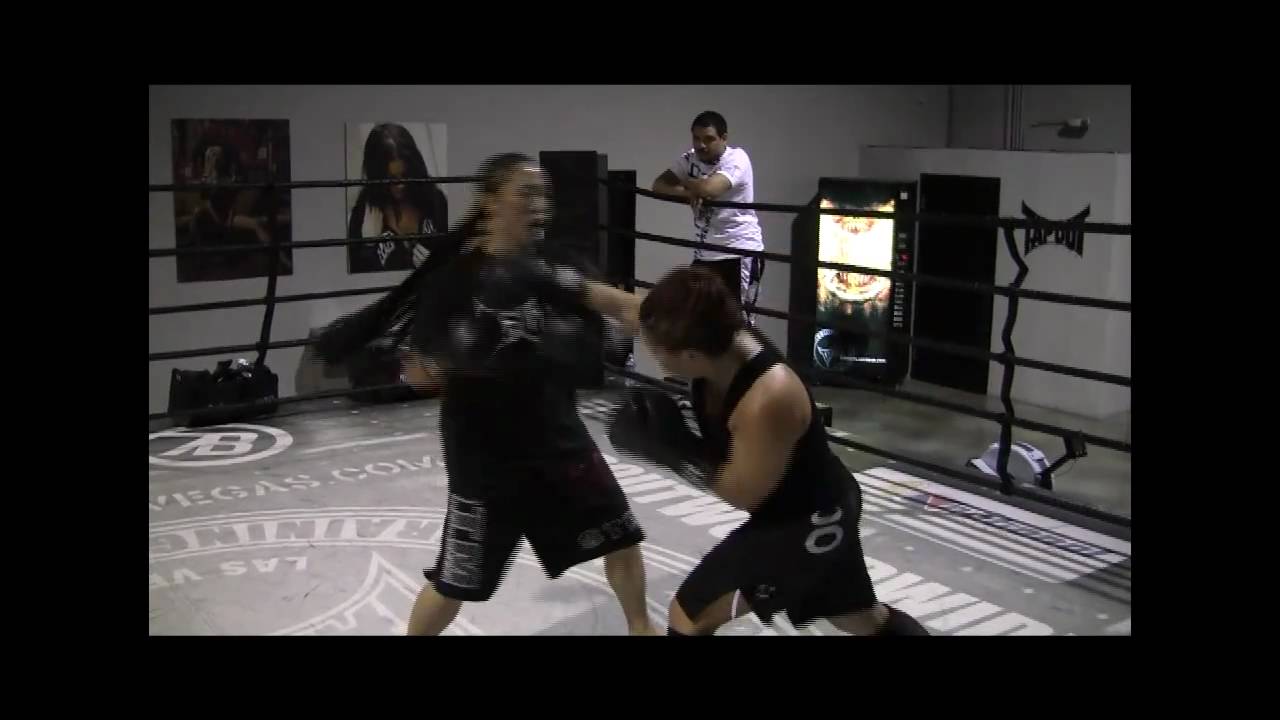 Sparring at Tapout Training Center
