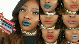 NEW 2017 Anastasia Beverly Hills Liquid Lipsticks Swatches | Matte Lipsticks | Lip Lookbook
