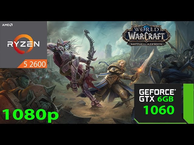 NVIDIA GeForce GTX 1060 6 GB Review - World of Warcraft: WoD