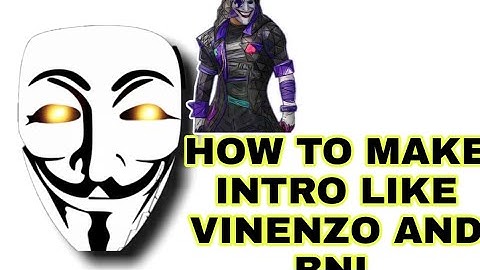 How to make intro like vincenzo and bnl