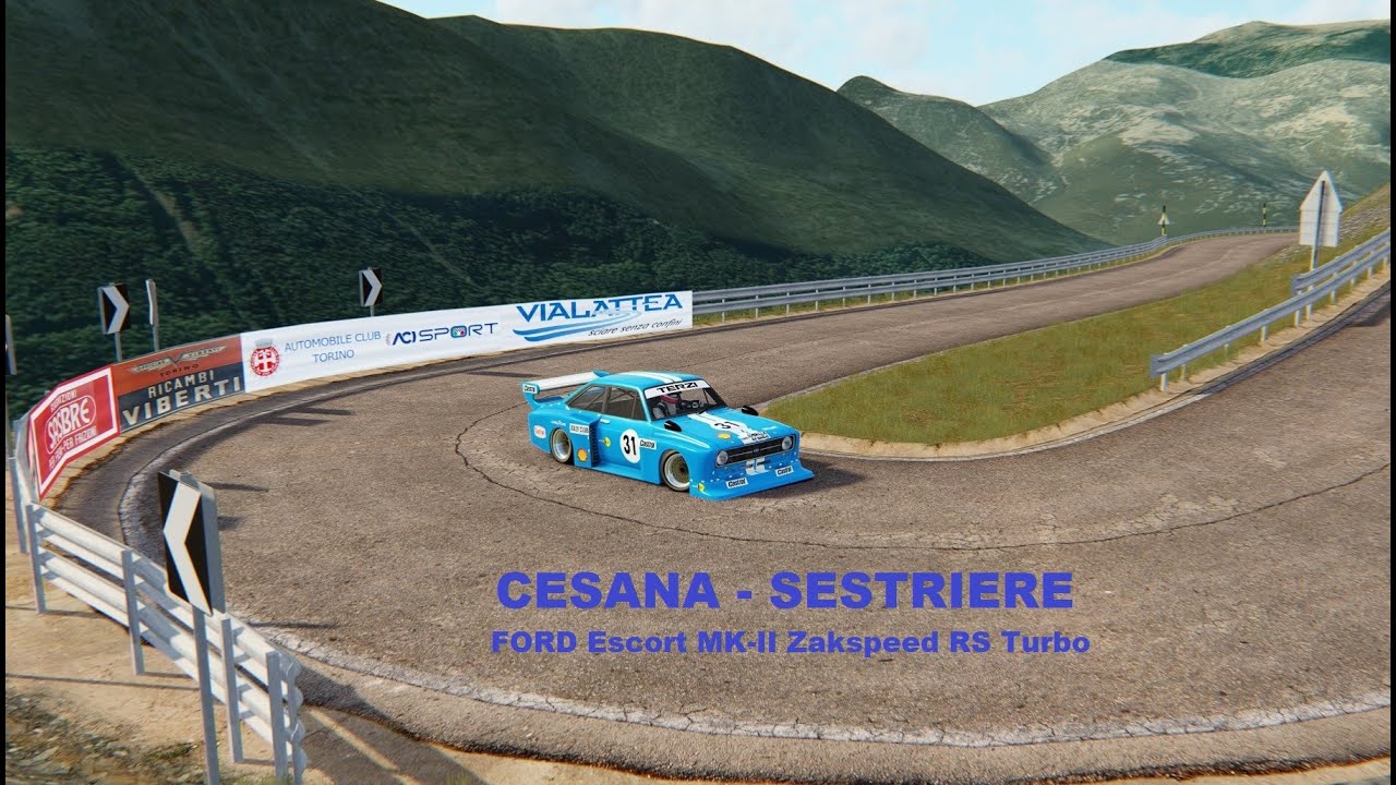 Assetto Corsa Ultimate Edition Cesana Sestriere Hill Climb