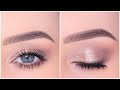 Rose Golden Soft Glam Eye Look for Any Occassion using NO Fake Lashes!