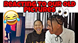 REACTING TO OUR OLD PICTURES | South African Youtubers | It's UP From Here