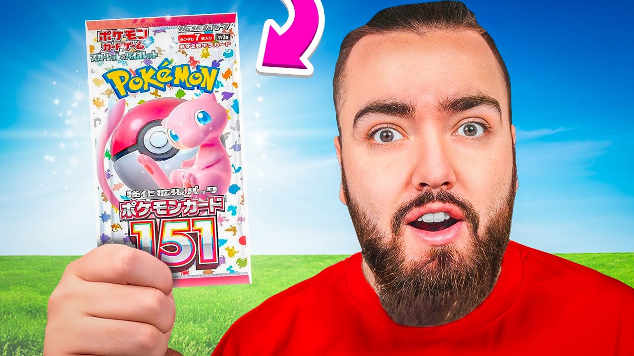 Я вытащил GOD PACK из POKEMON 151!! (НАКОНЕЦ-ТО)