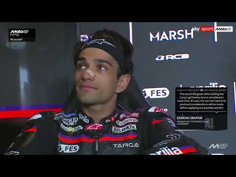 Video MotoGP, GP Repubblica Ceca: Jorge Martin (Aprilia) prova il doppio long lap penalty per la gara