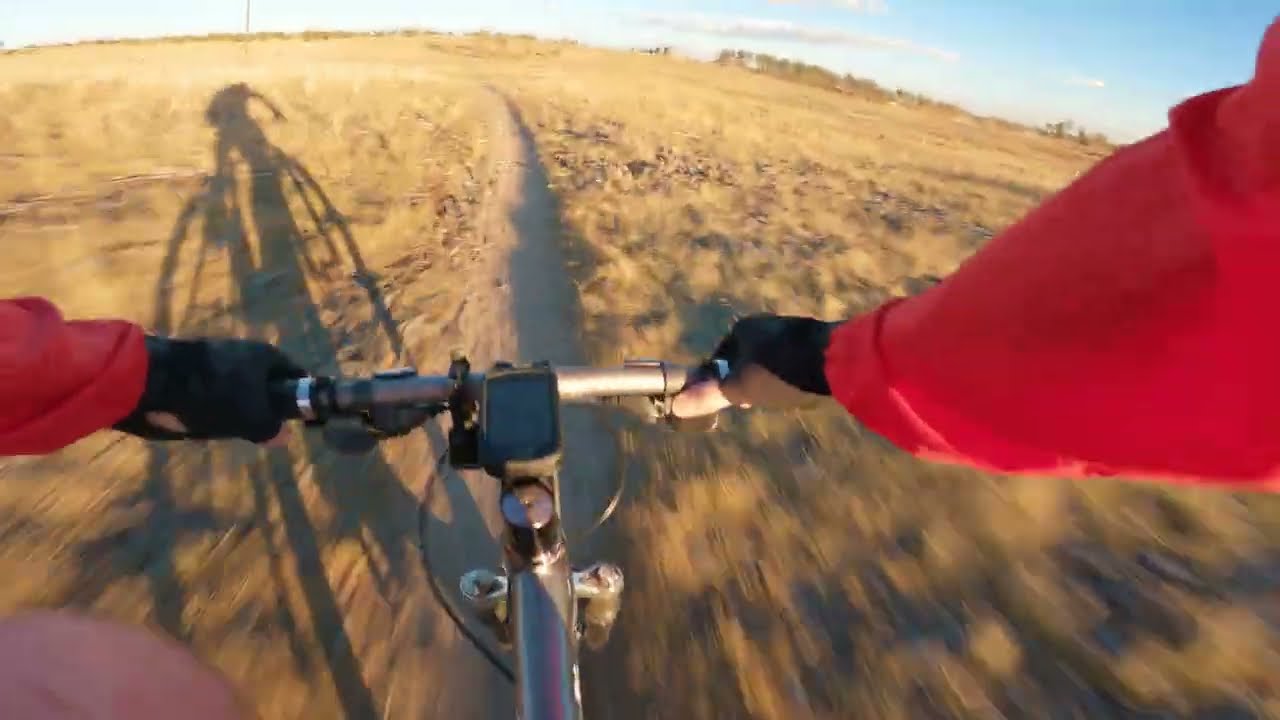 The Pineries Open Space on a vintage Klein MTB