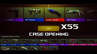 STANDOFF 2 Scorpion Case Opening x55!!!! &quot;GIVEAWAY&quot;