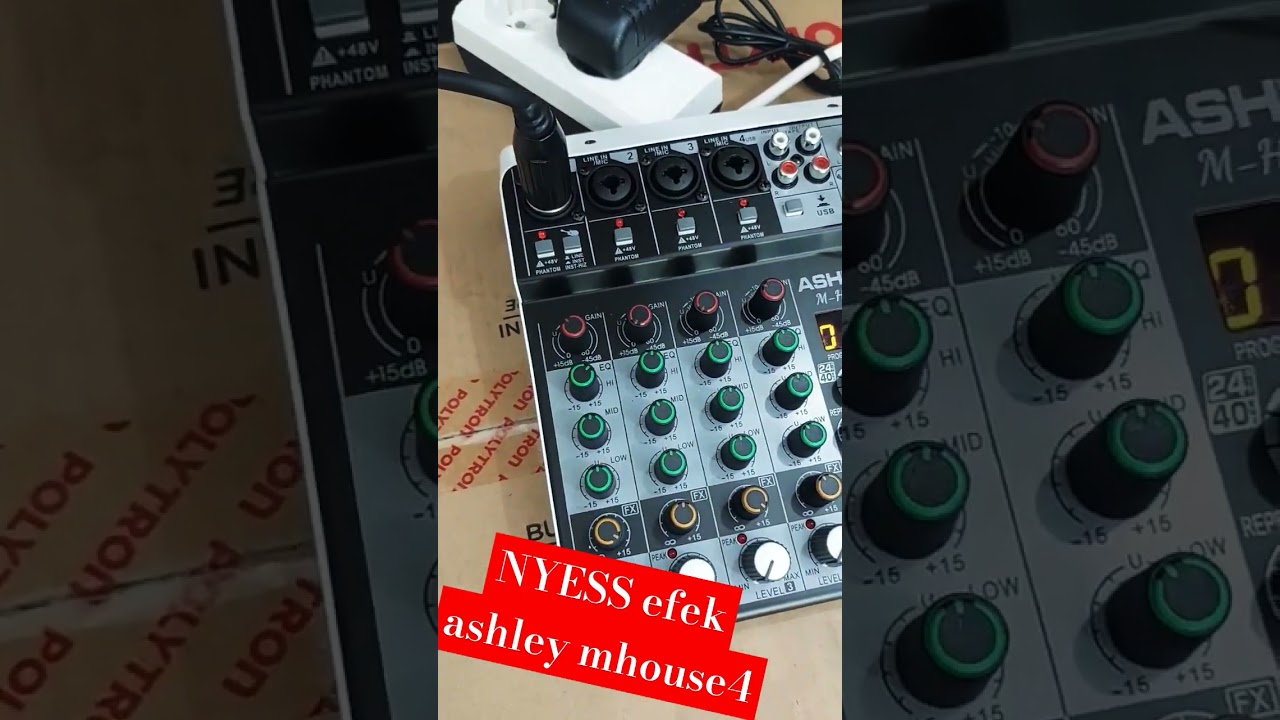 mixer ashley mhouse 4 99 dsp 