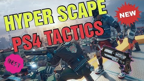 HYPER SCAPE PS4 Gameplay – BEST WEPON and HACKS Combination SETTING High Kill Controller Gameplay