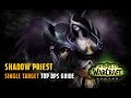 Shadow Priest Top Single Target DPS Guide (WoW Legion PvE Tips)