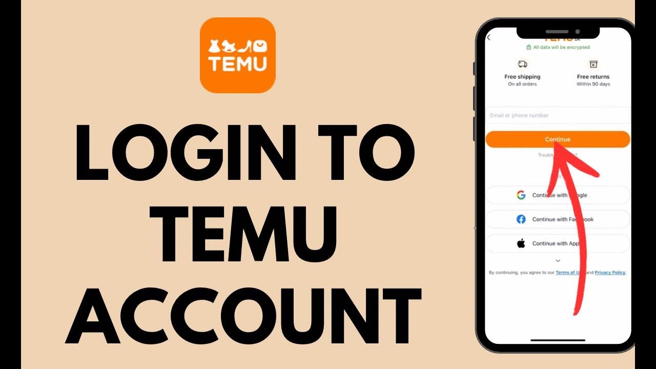 How to login to temu account easy youtube
