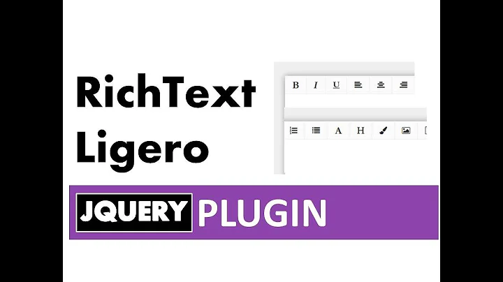 Rich Text Editor con jQuery (un wysiwyg ligero, sencillo y configurable)